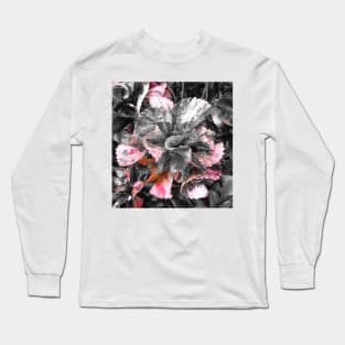 Carmine flowers Long Sleeve T-Shirt